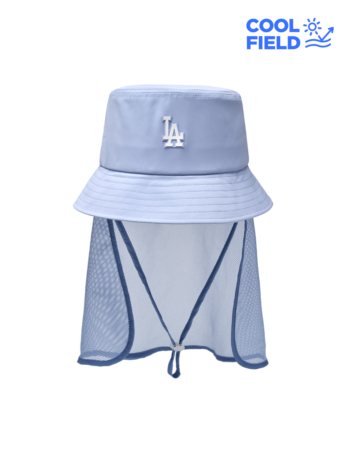 cool Field Aqua Flap Bucket Hat