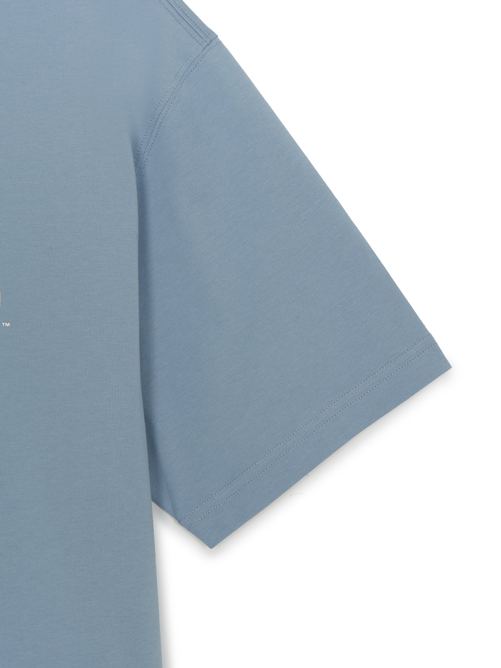 BASIC SMALL LOGO SEMI OVER-FIT T-shirt