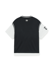SPORTIVE VARSITY LAYERED T-SHIRT