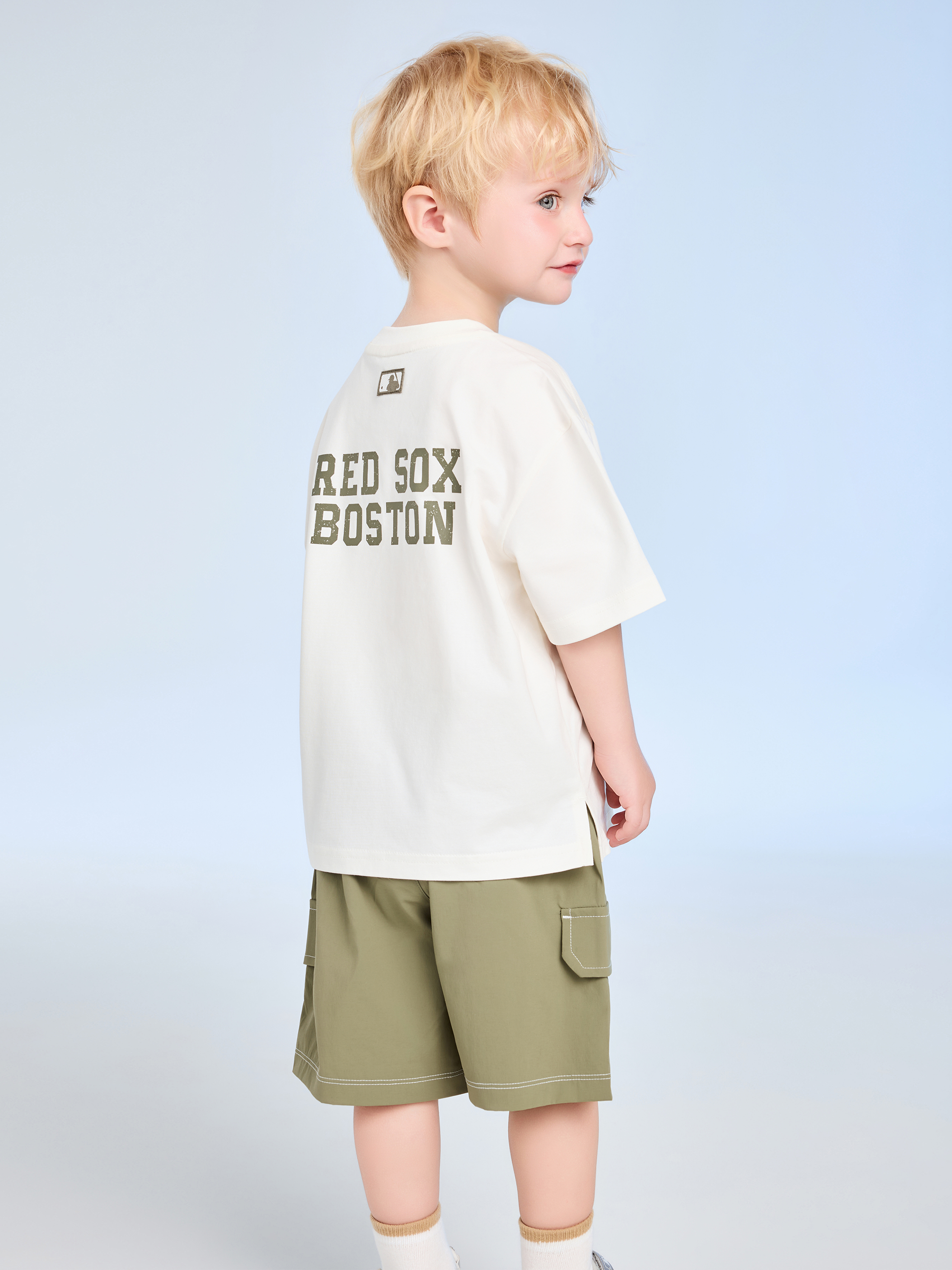 Sportive Varsity Number Artwork T-shirt Set