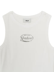 Women's Vintage Slim Ribbed Sleeveless T-Shirts