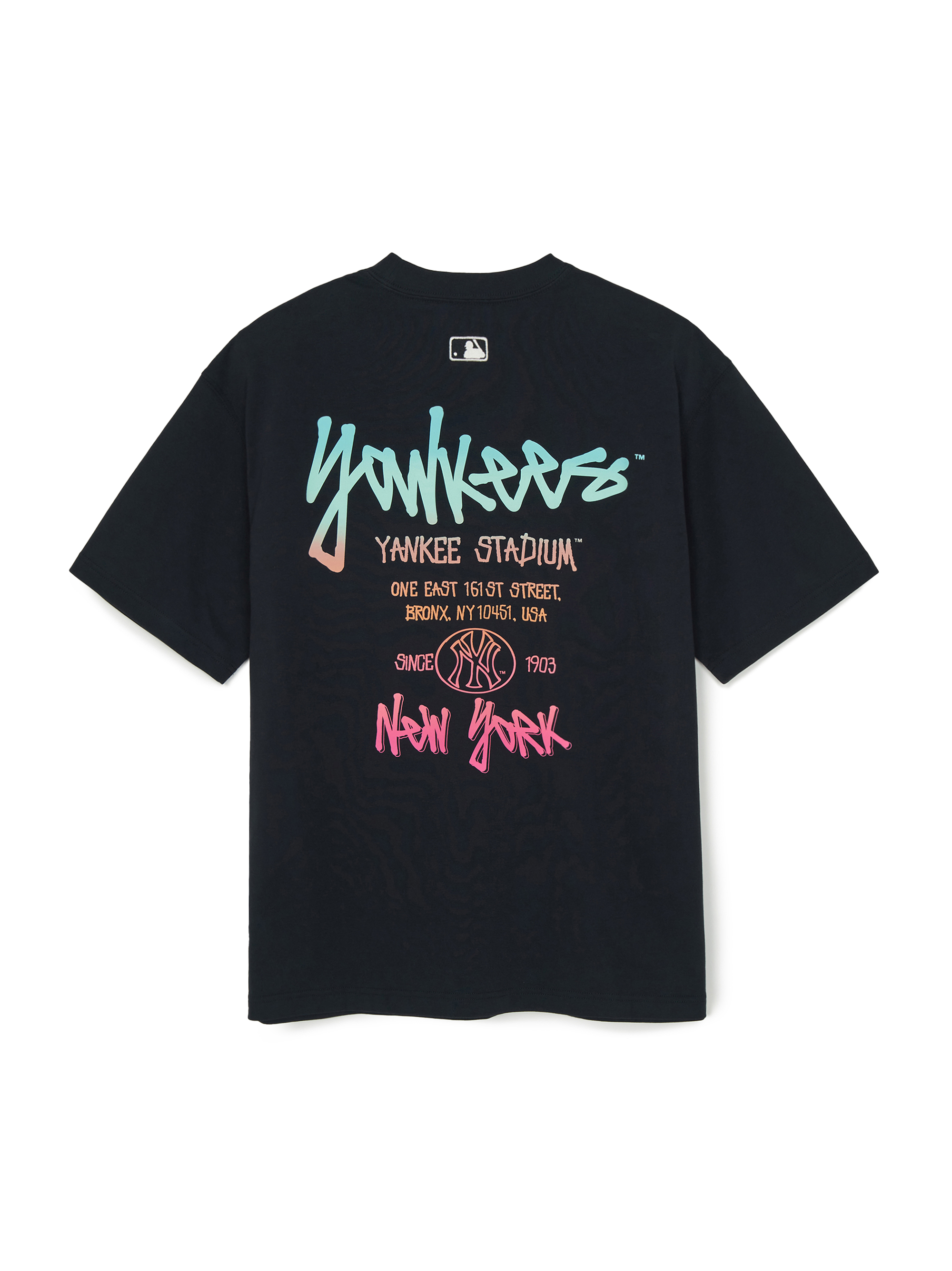 Basic Street Color Lettering Over Fit T-shirt