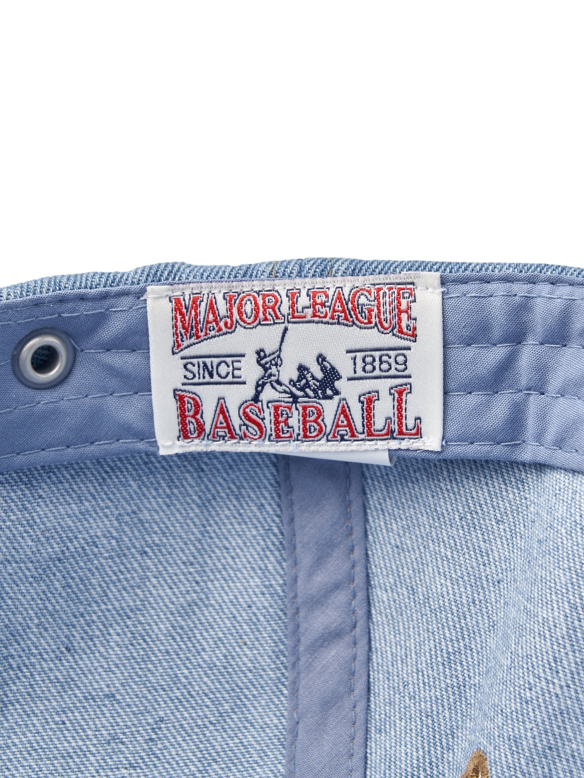 Color Denim Unstructured Ball Cap