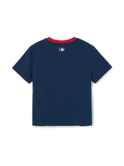 Women's Summer Fruits Lifestyle Slim Semi Crop Ringer T-Shirts