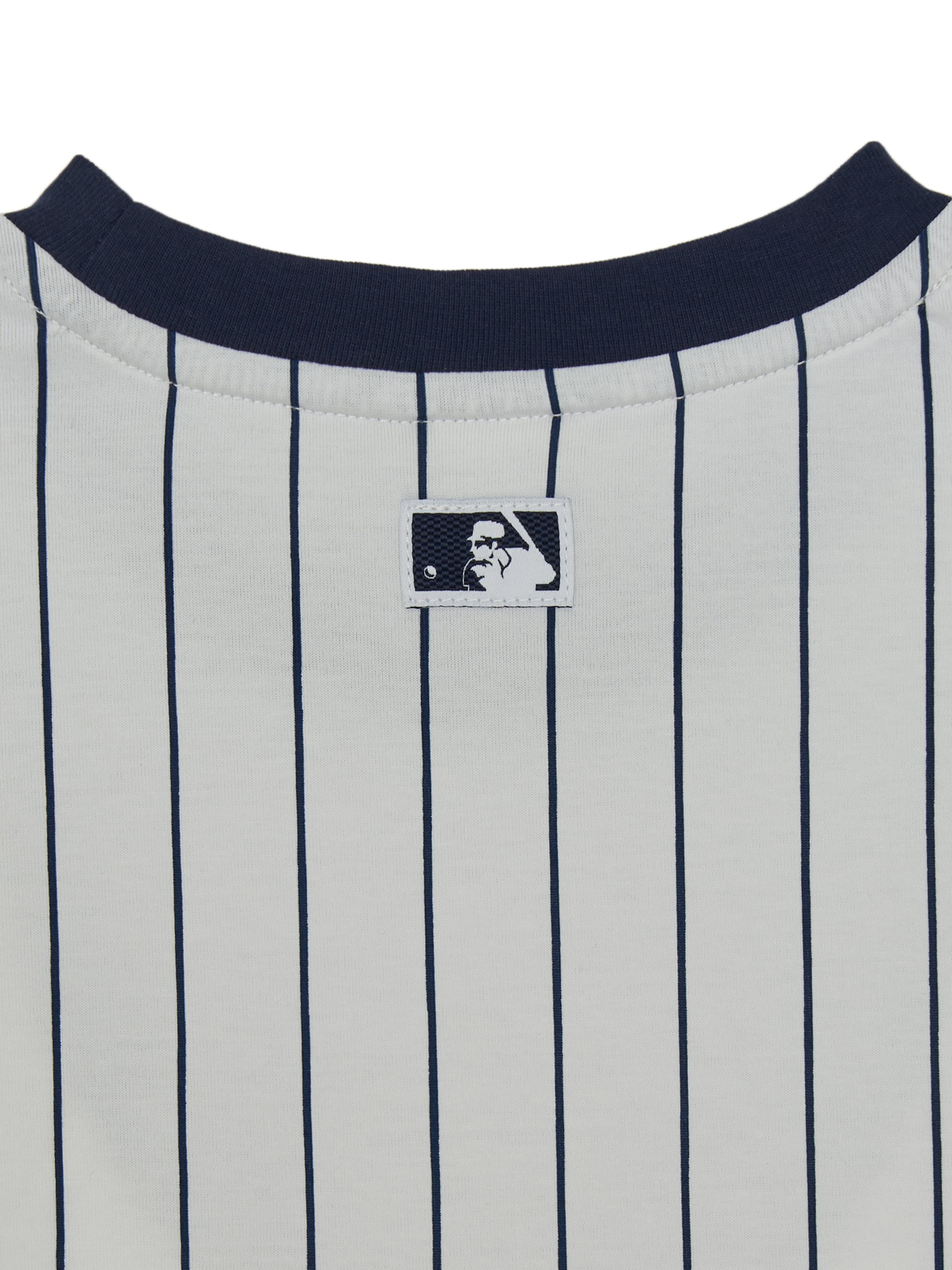 STREET BASIC STRIPED DENIM T-SHIRT SET