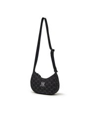 Dia Monogram Denim Jqd Hobo Bag
