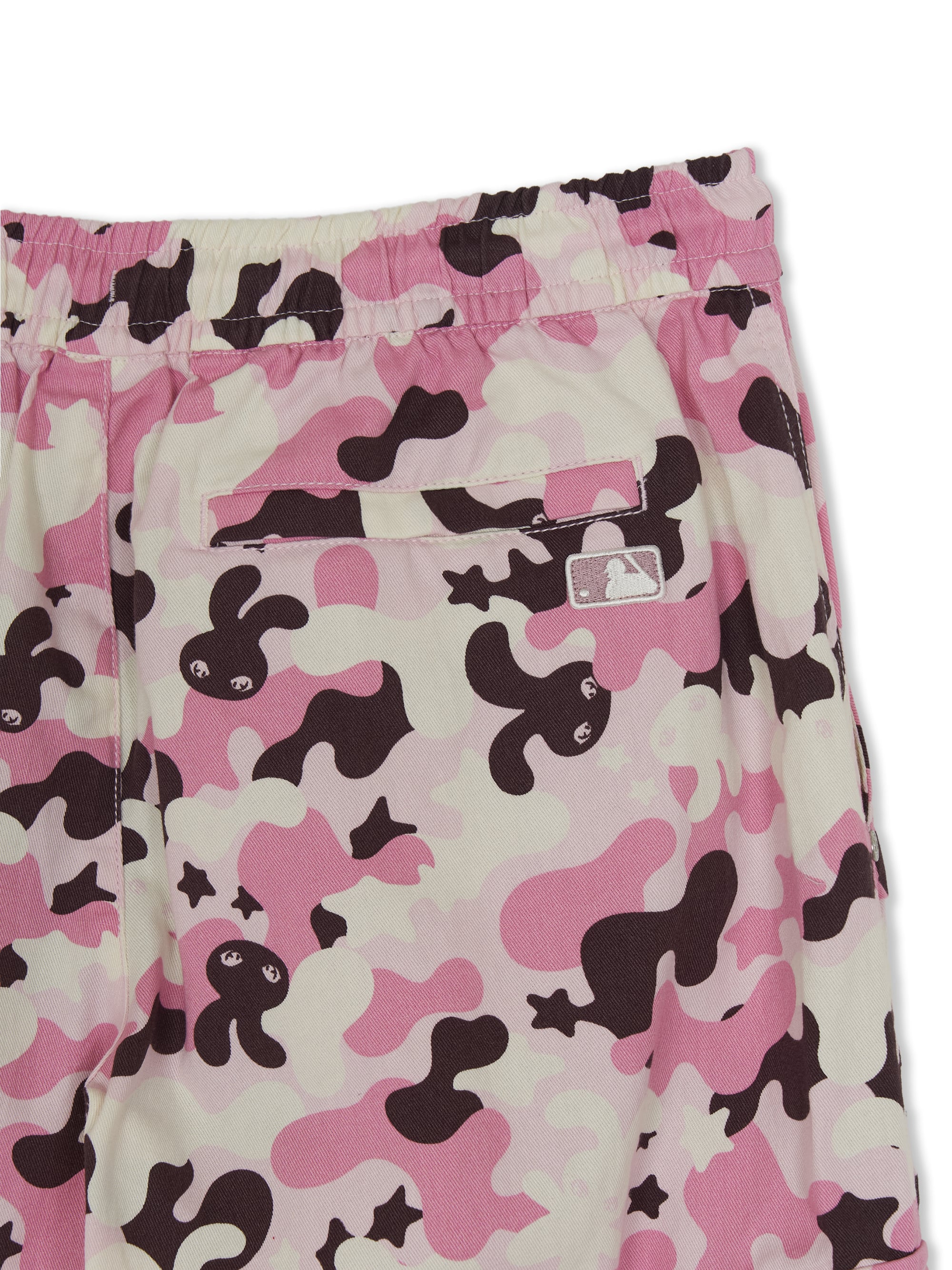Women's Camo Low Rise Cotton Cargo Wide Pants