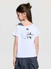 CAPSULE Street Girl's Layered T-shirt