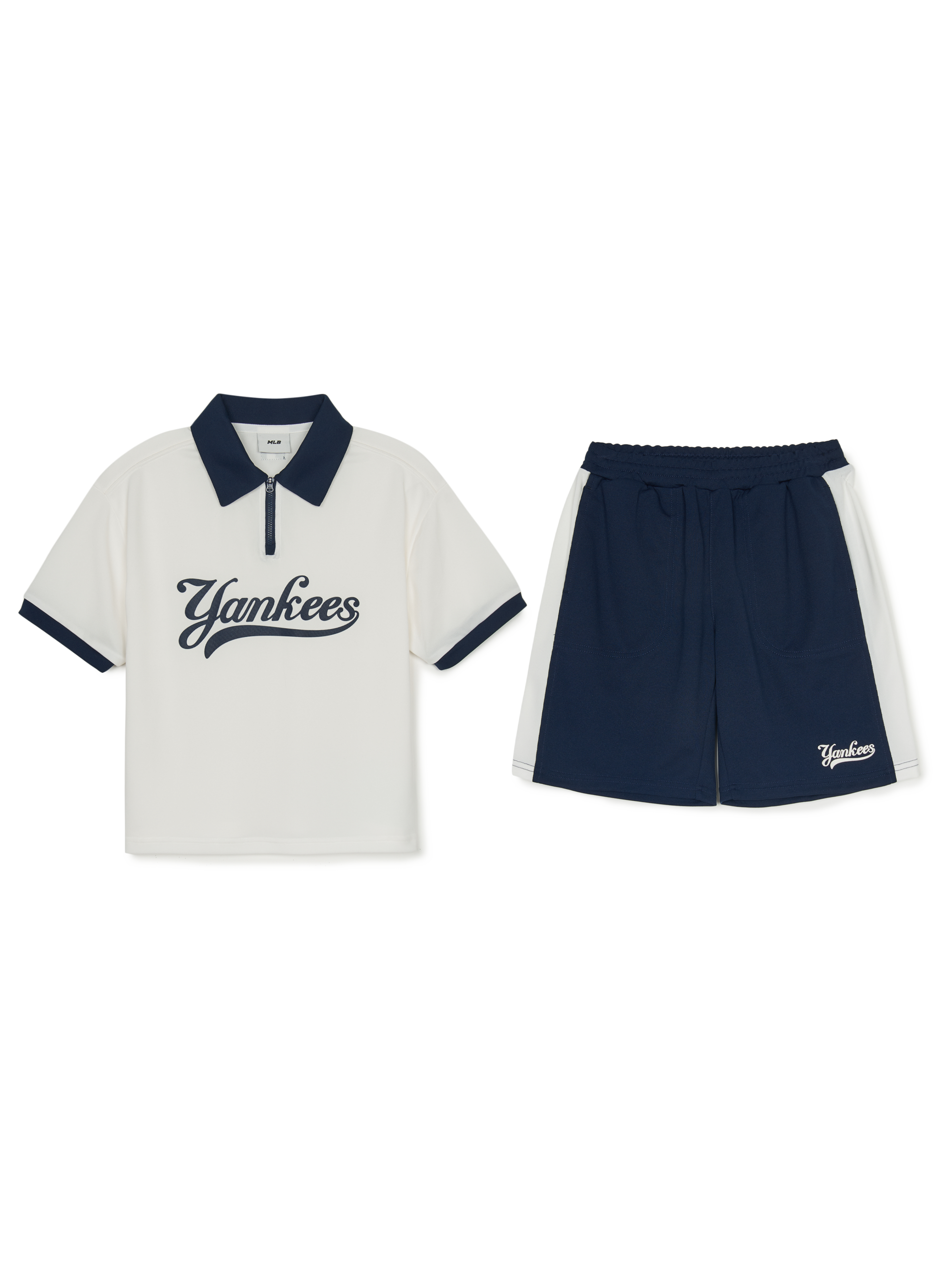 cool Field Varsity Mesh Pique T-shirt Set