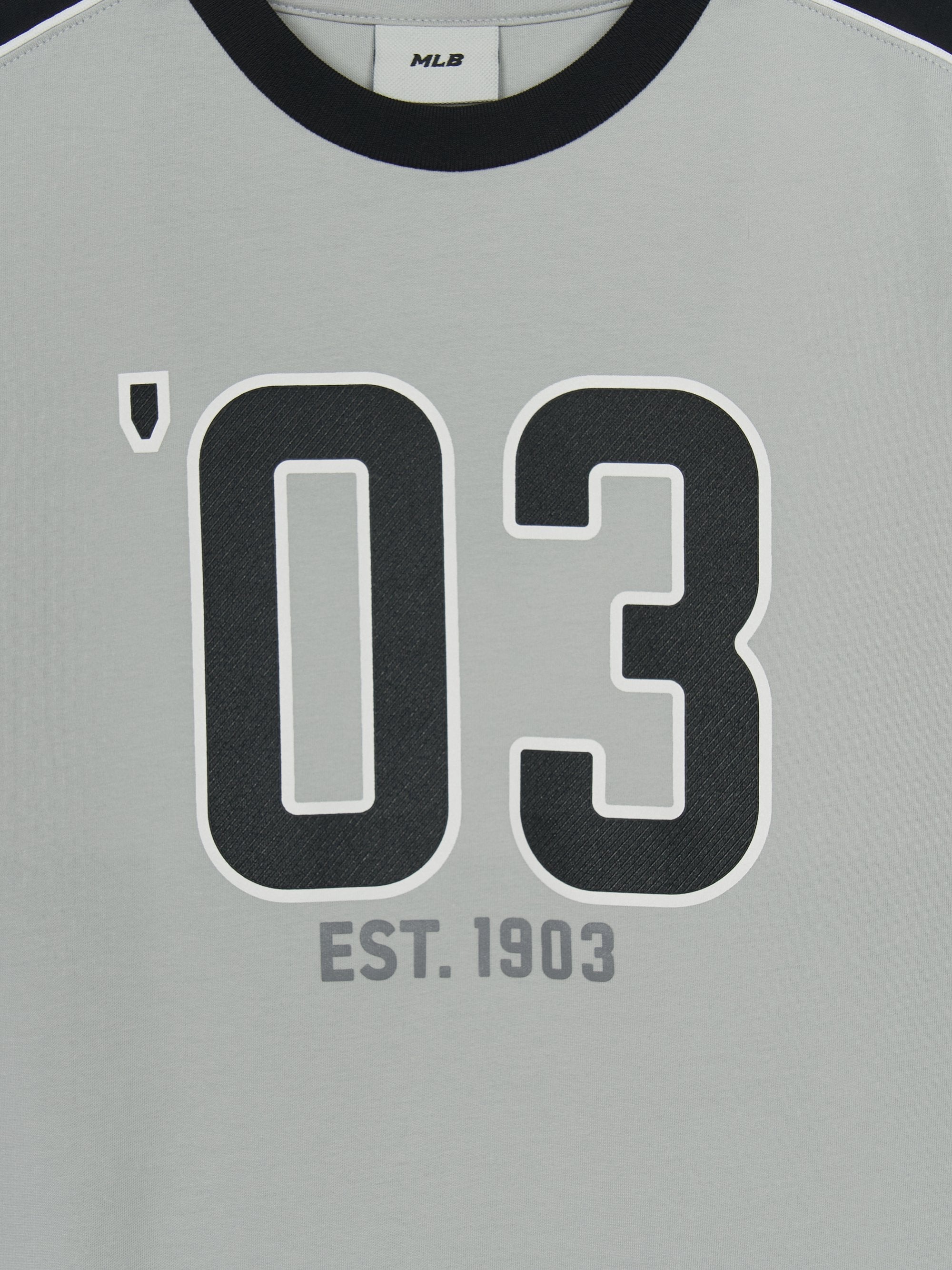Varsity Blocking Number Logo T-shirt