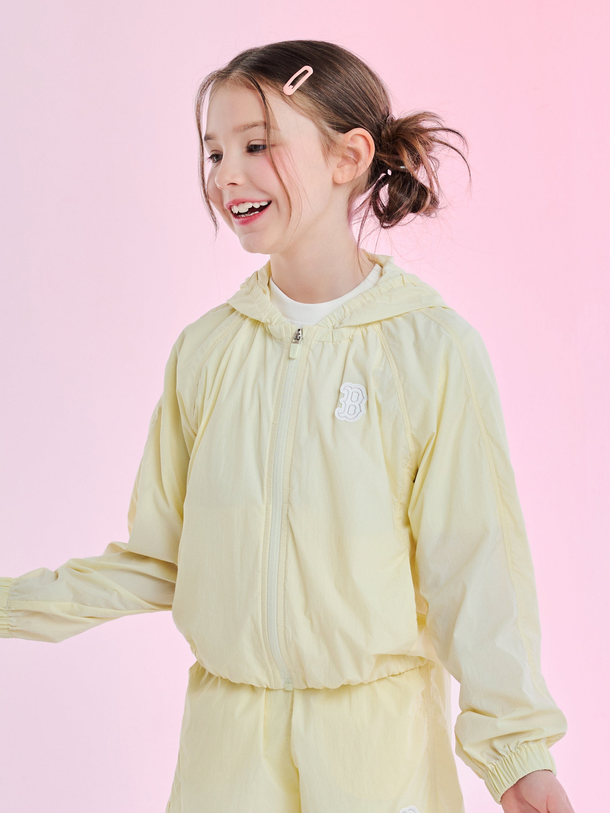 Girl's Sportive Stretch Windbreaker