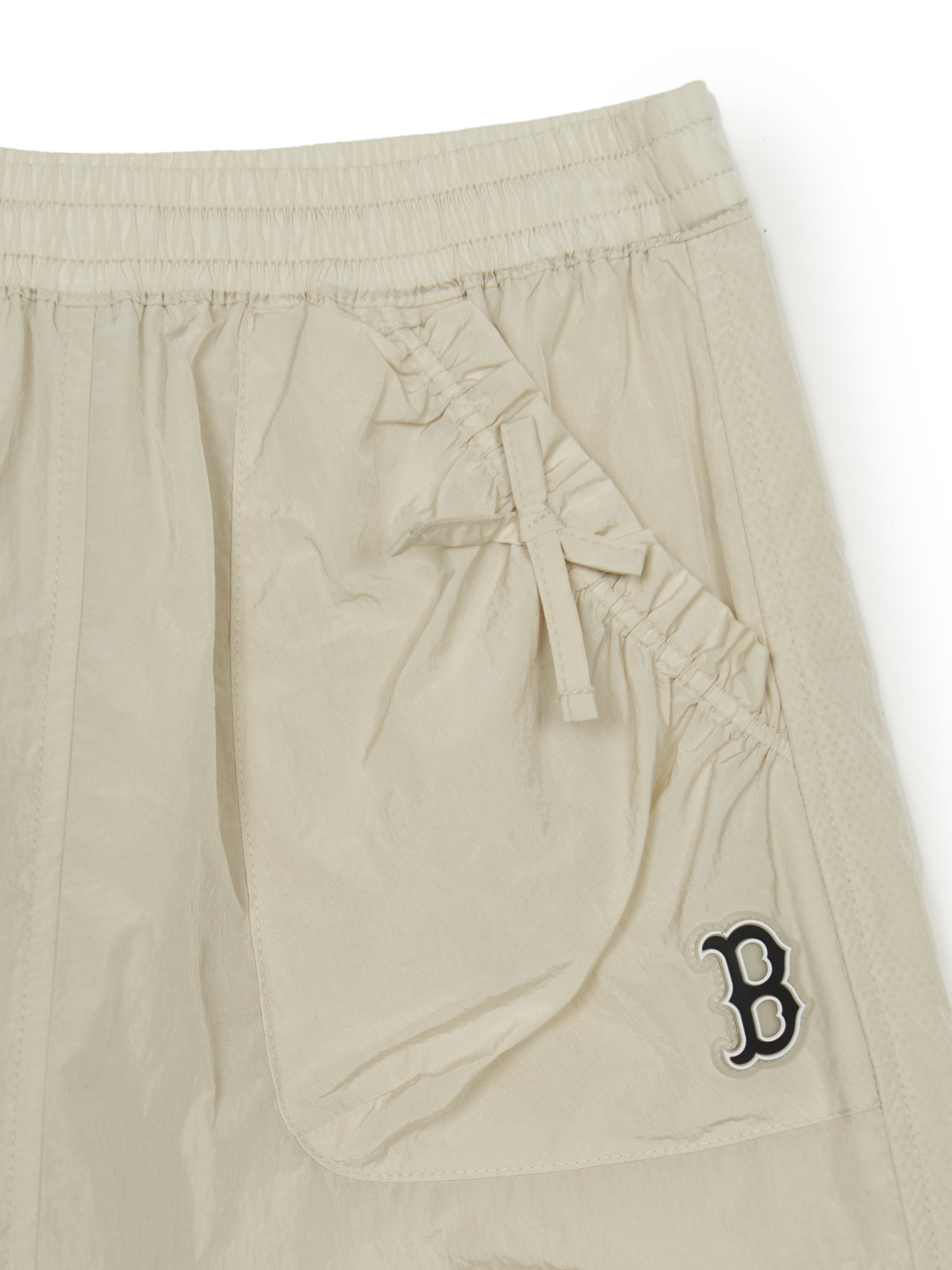 Outdoor Glossy Nylon Cargo Skirt