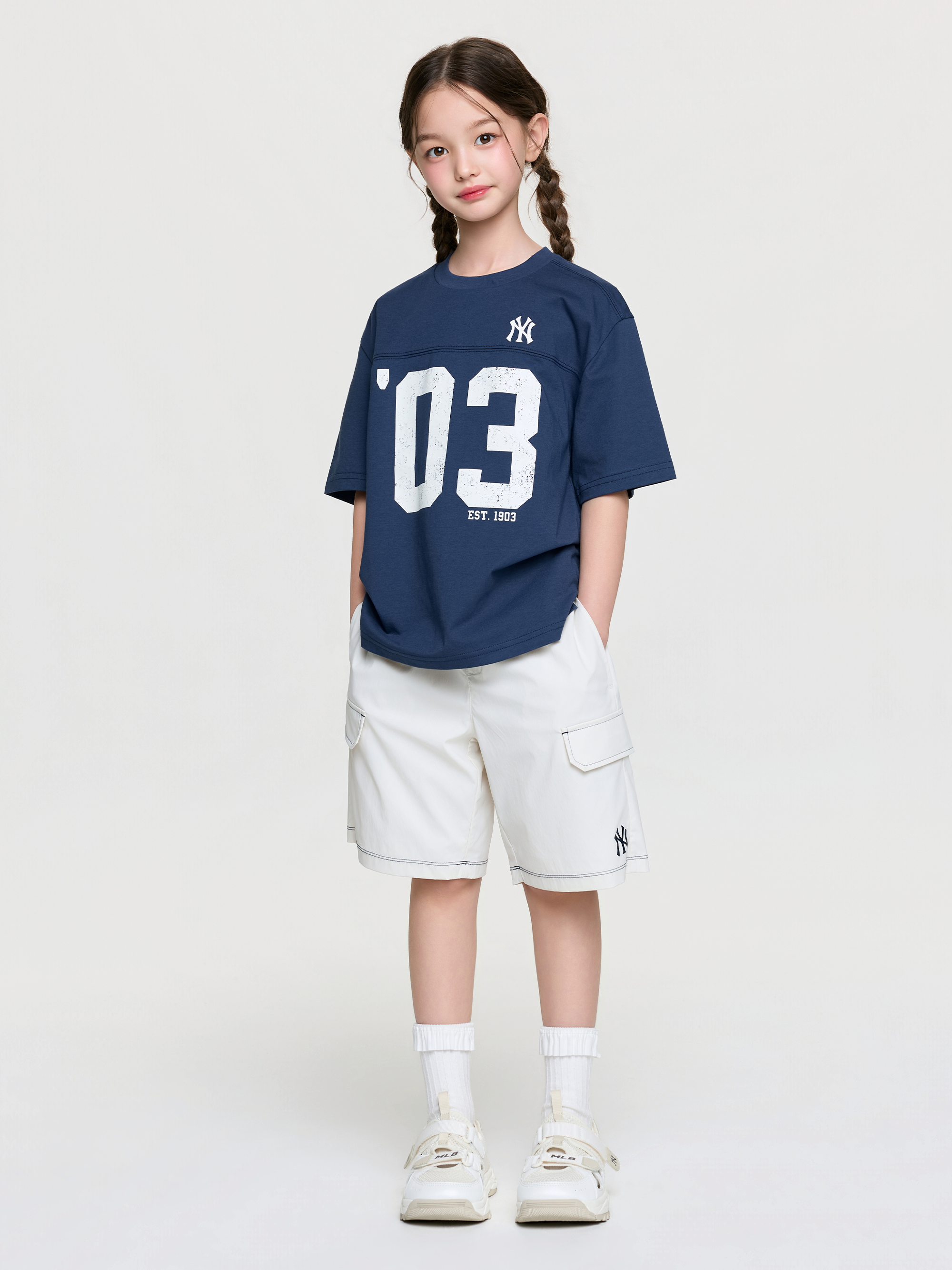SPORTIVE VARSITY NUMBER ARTWORK T-shirt SET