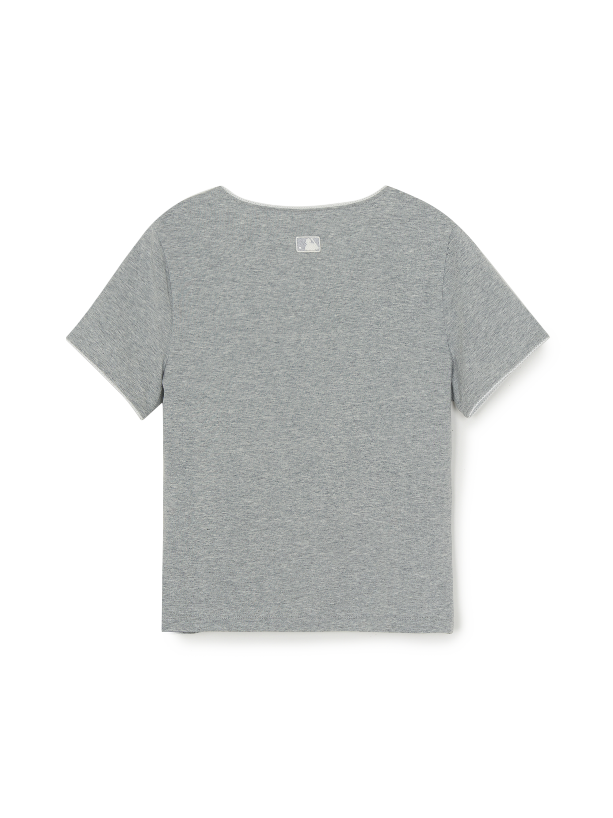 Women's Basic Lace Square Neck Slim Semi Crop T-shirts