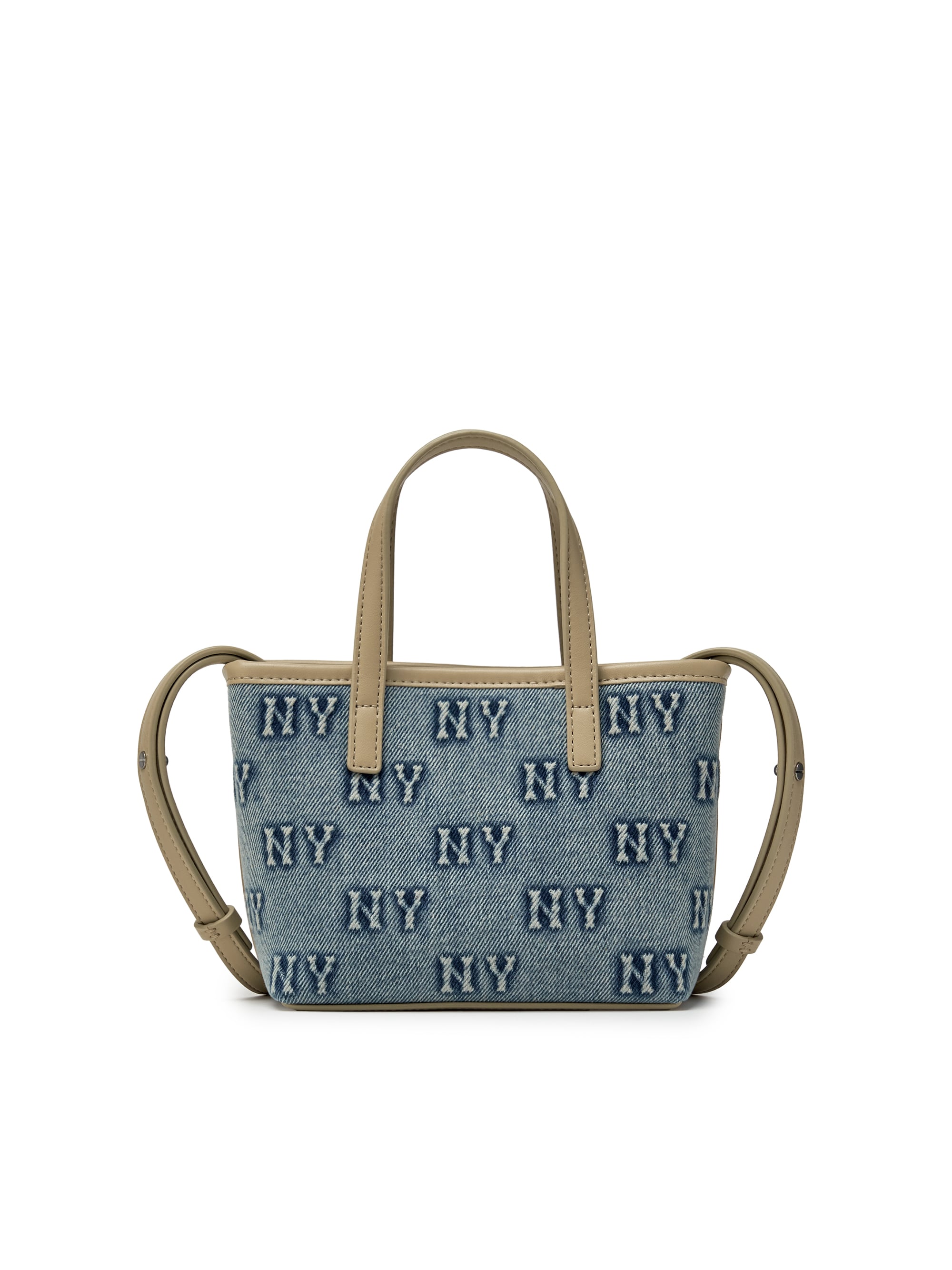 Classic Monogram Denim Embo Mini Cross Bag