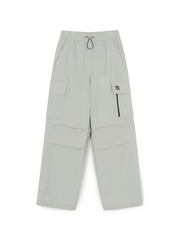 Gorpcore Cotton Touch Parachute Cargo Wide Pants