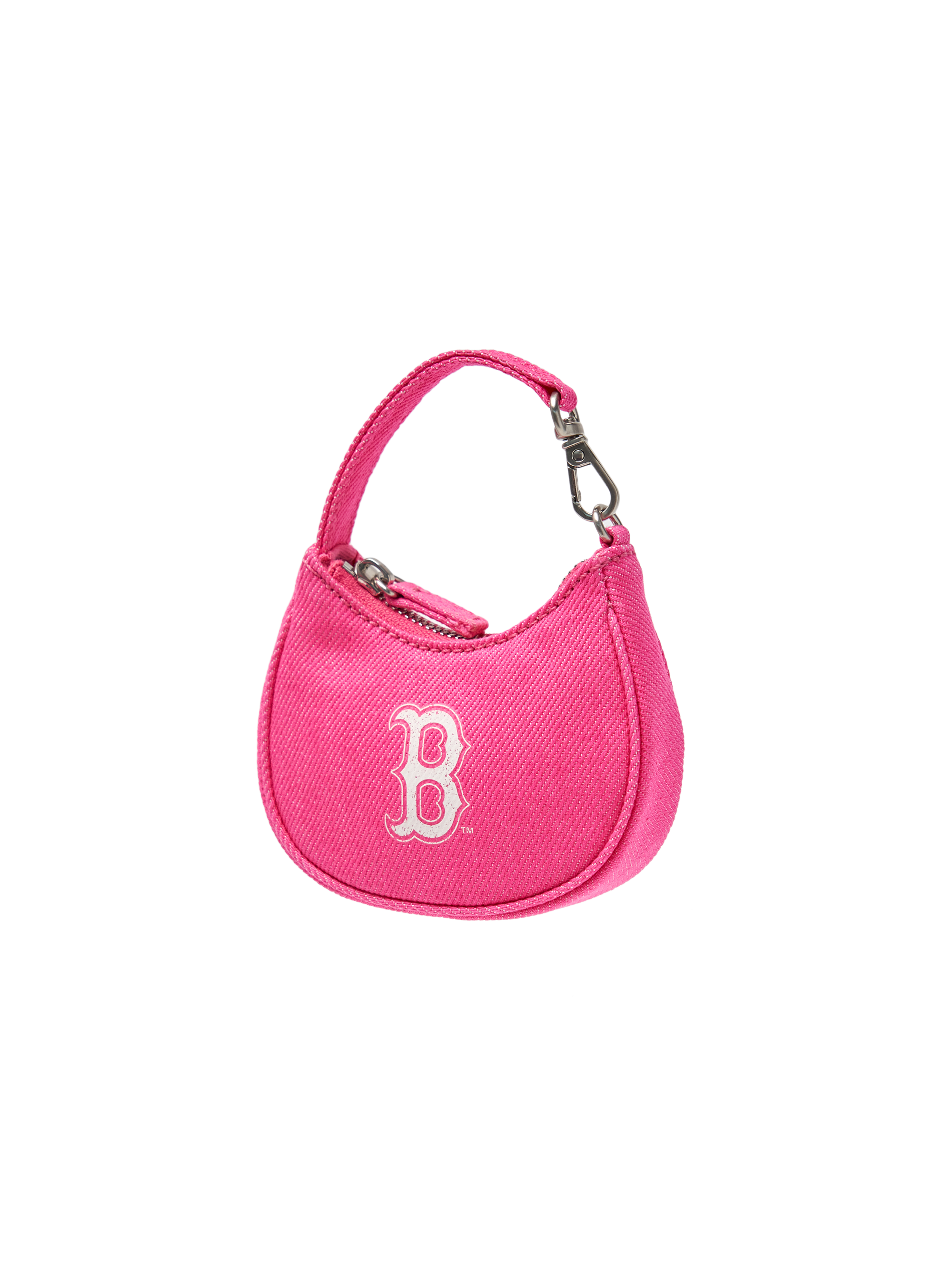 Basic Denim Mini Bag Keyring