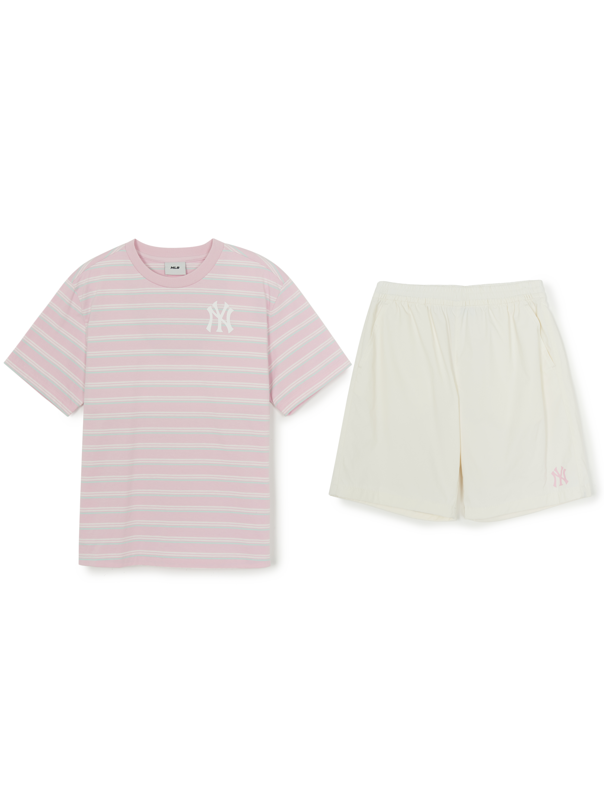 STREET BASIC STRIPED ARTWORK T-shirt SET