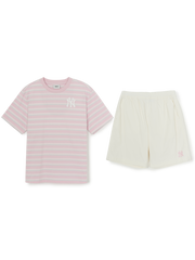 STREET BASIC STRIPED ARTWORK T-shirt SET