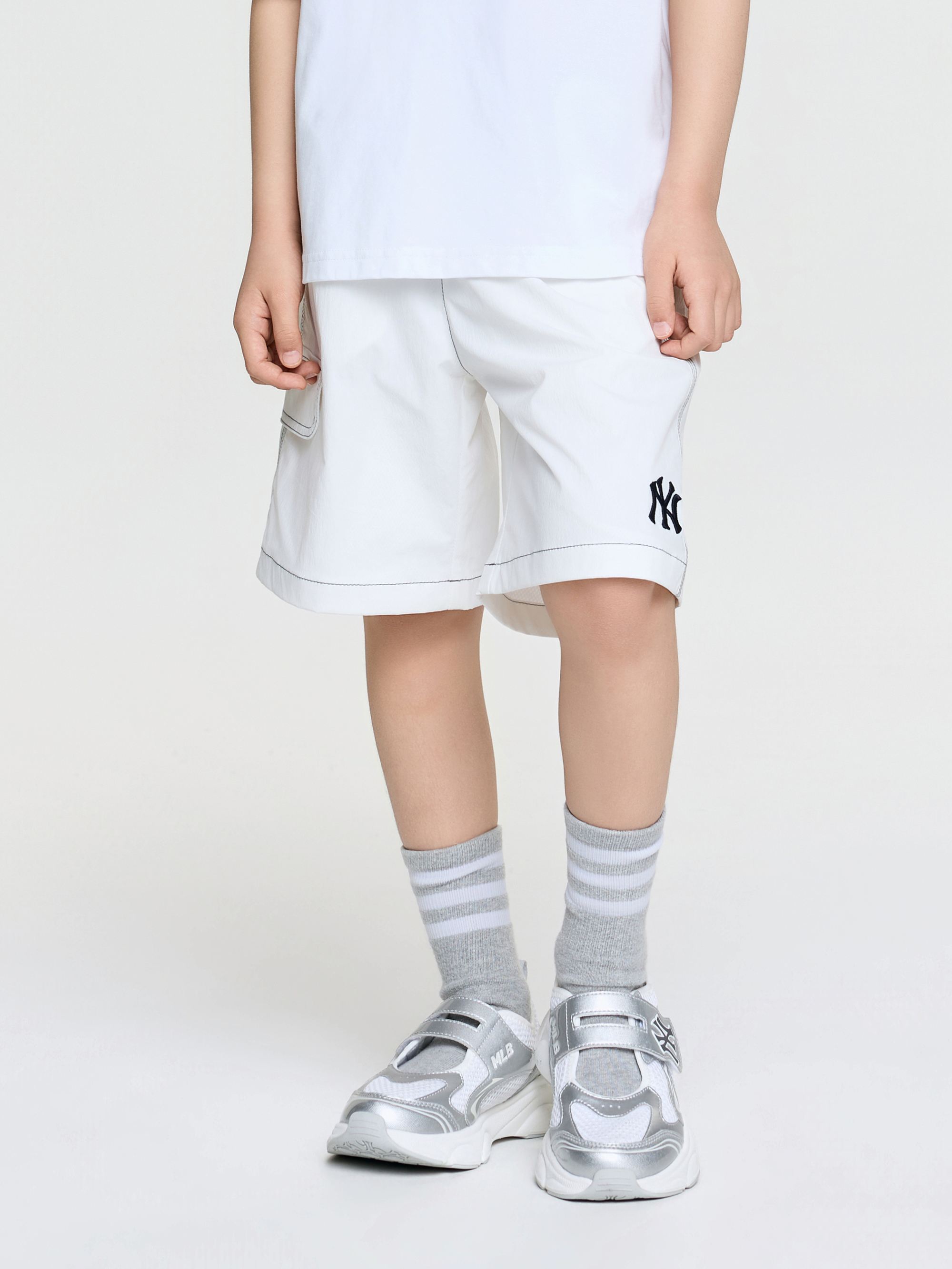 Sportive Small Logo Nylon Shorts