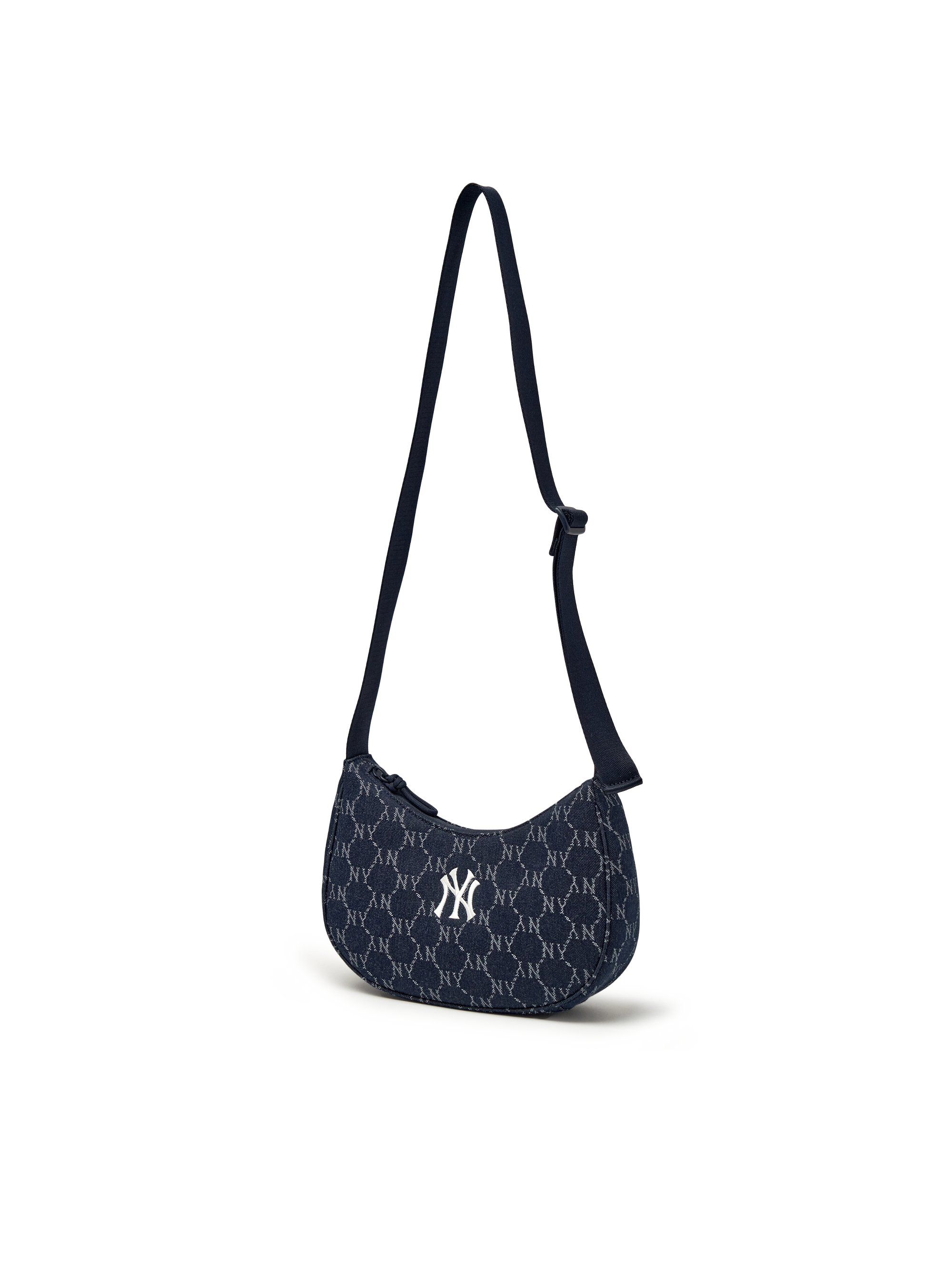 Dia Monogram Denim Jqd Hobo Bag