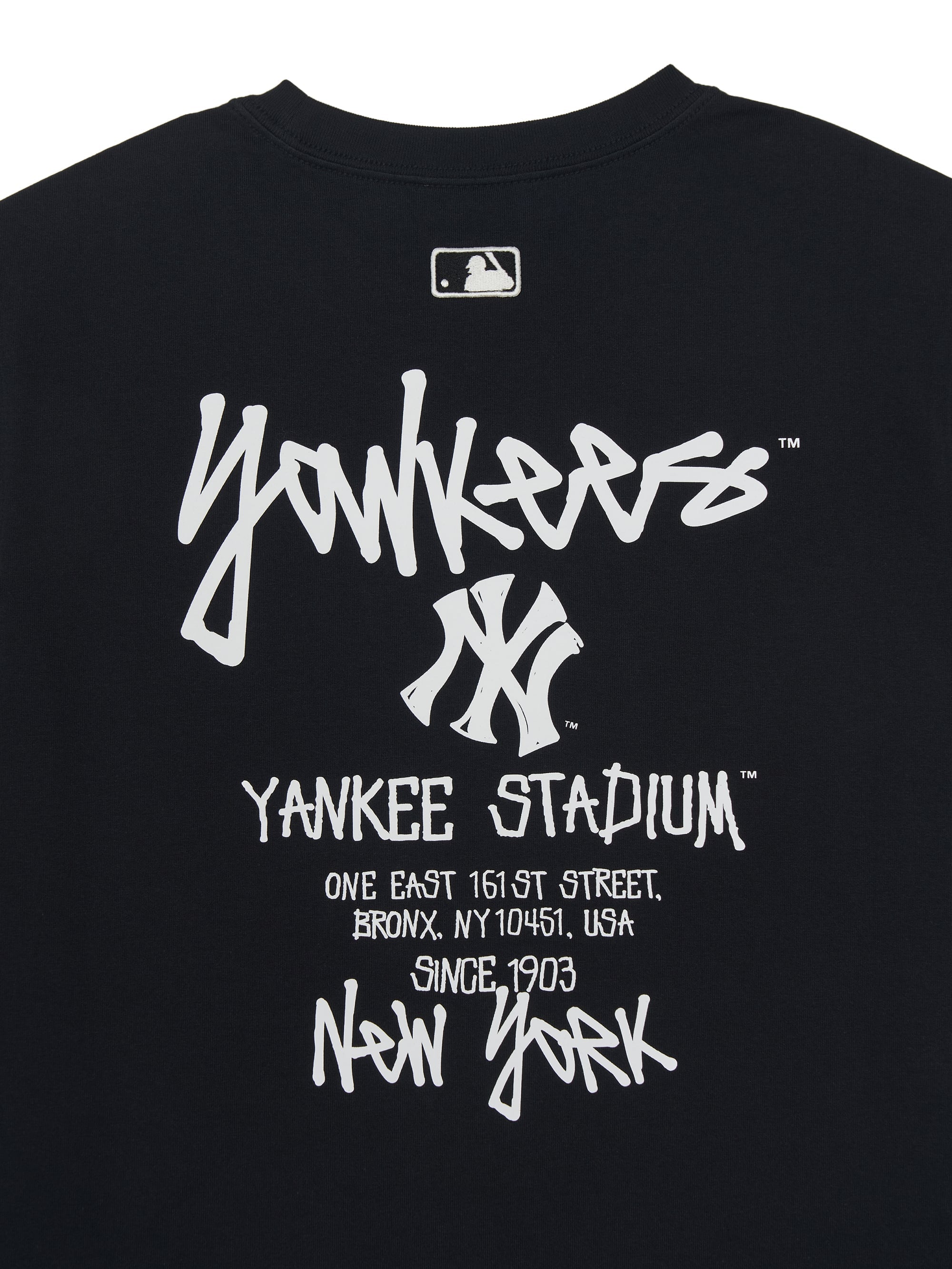 Basic Street Back Lettering Over Fit T-shirt