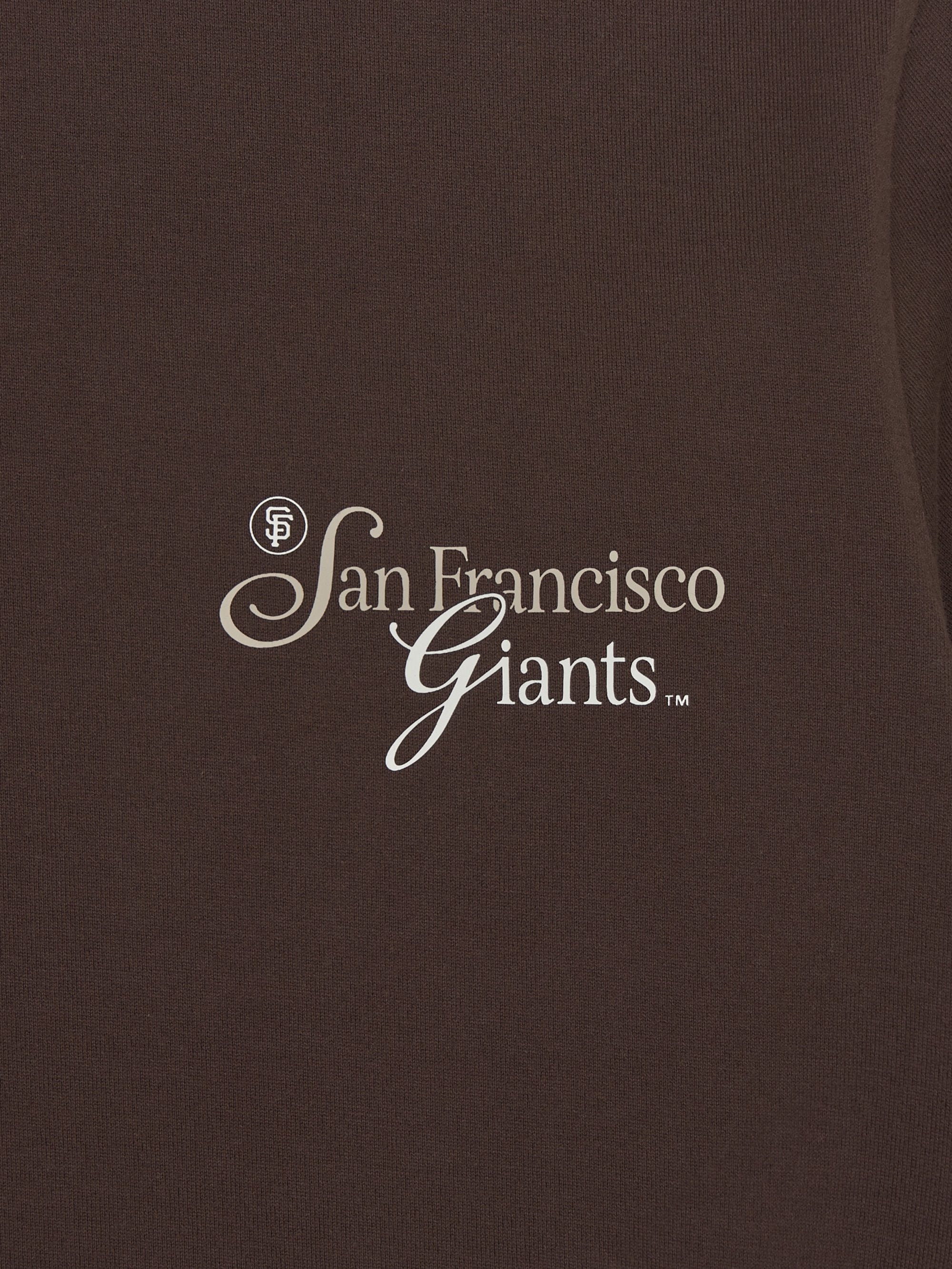 Sheriff Lettering Semi Over-Fit T-shirt