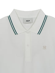 Women's Varsity Sportive Jersey Polo T-shirts