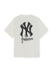 M-Treet Mega Logo Woven Half Sleeve Sweatshirt
