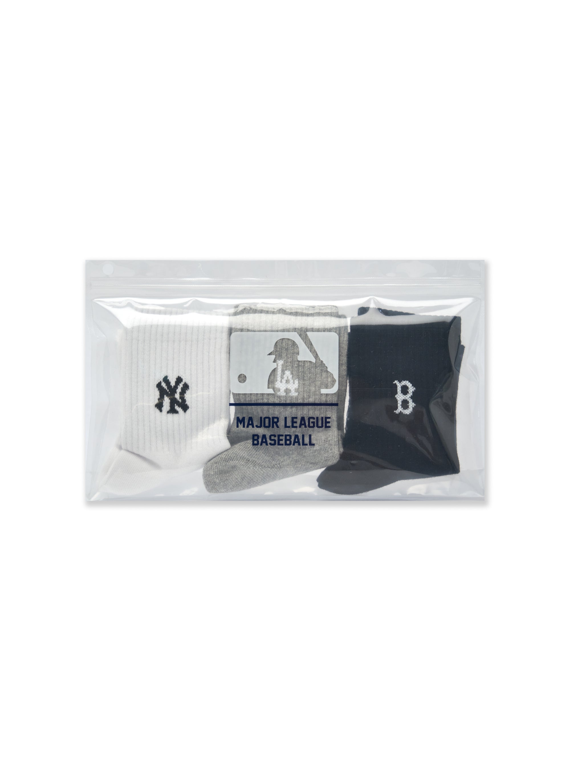 Daily Small Logo Socks 3Pairs Set