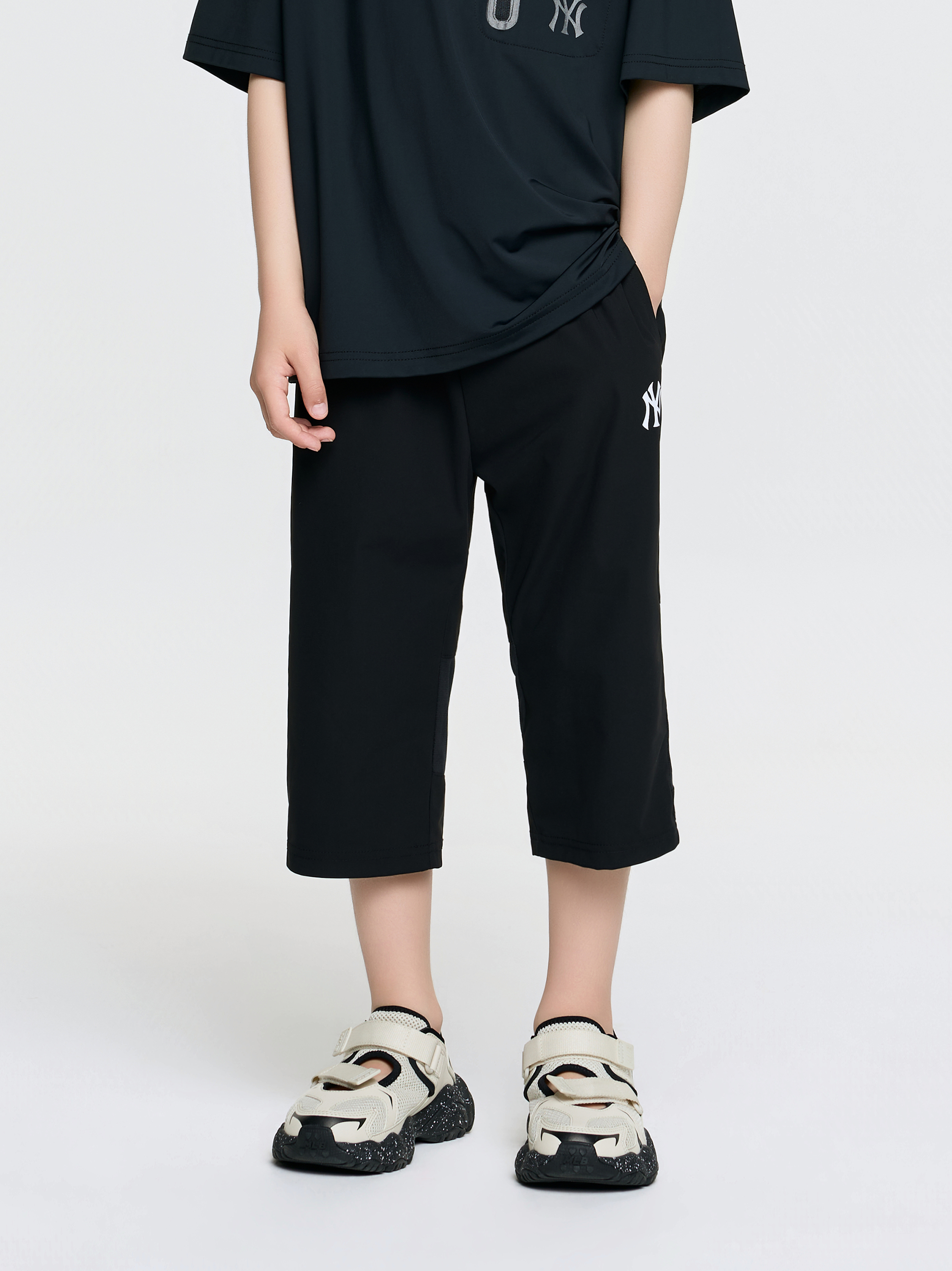 SPORTIVE TRICOT MESH-BLOCKING PANTS(3/4)
