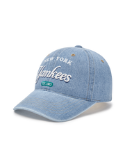 Color Denim Unstructured Ball Cap