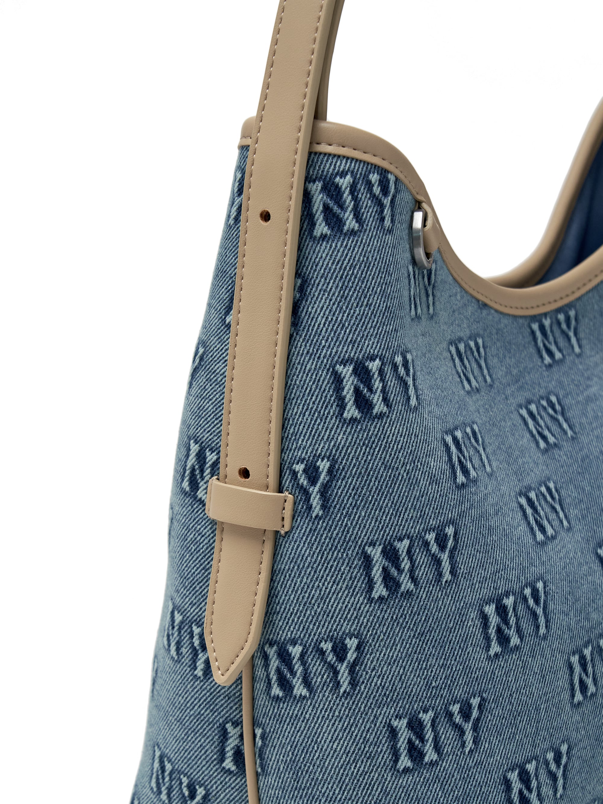 CLASSIC MONOGRAM DENIM EMBO BUCKET BAG