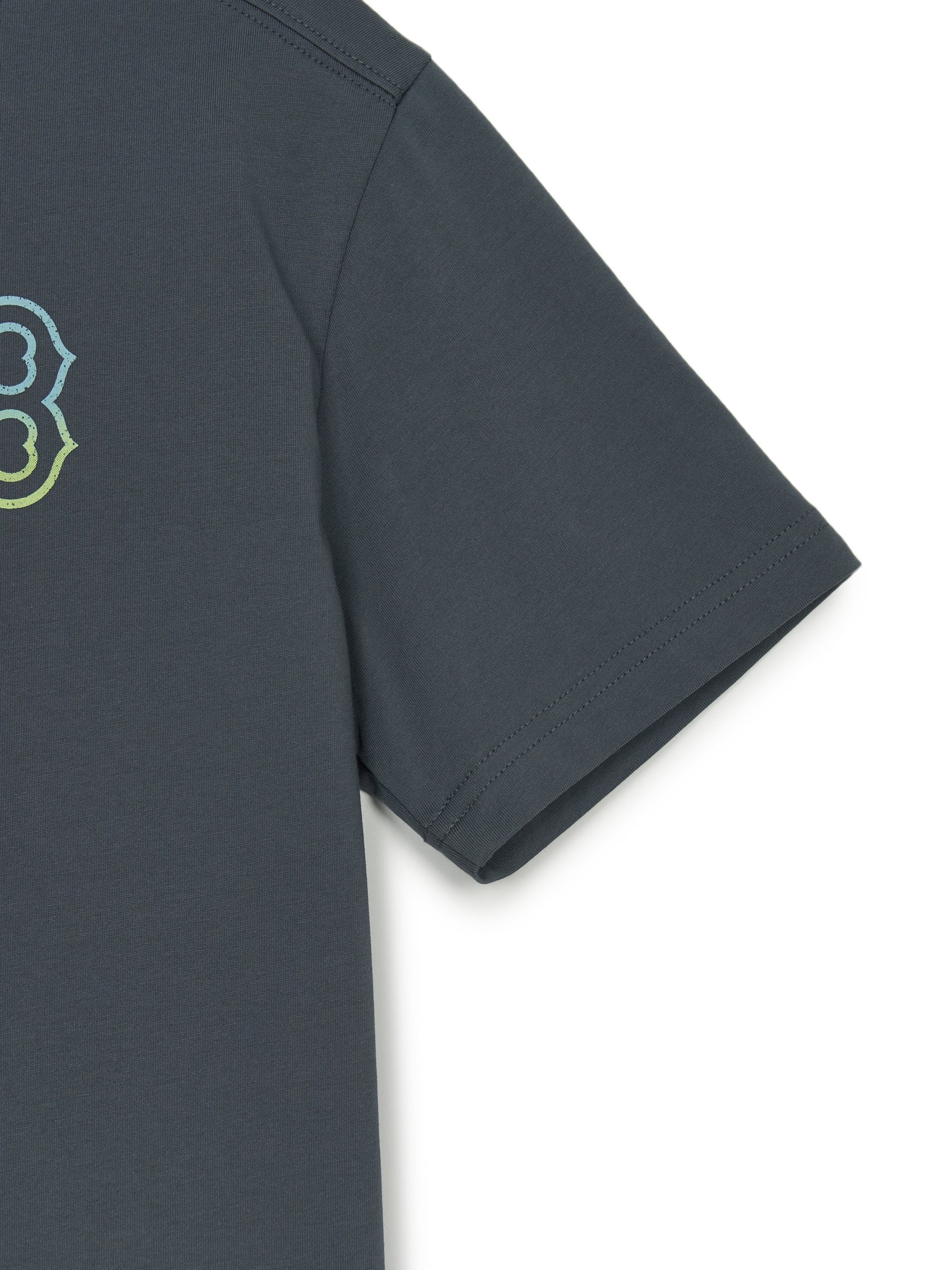 Basic Street Gradation Lettering T-shirt