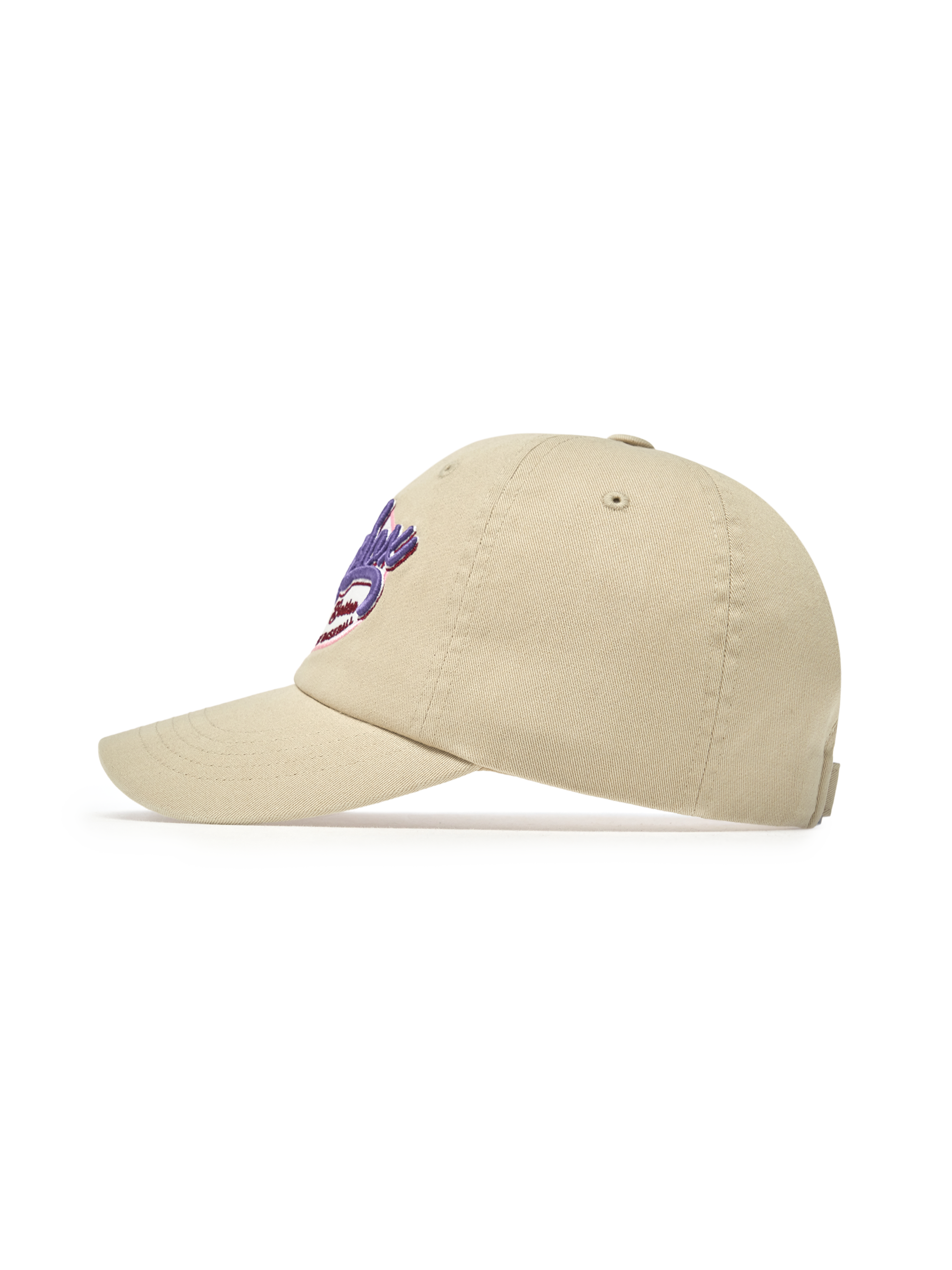 Street Oval Cursive Unstructured Ballcap