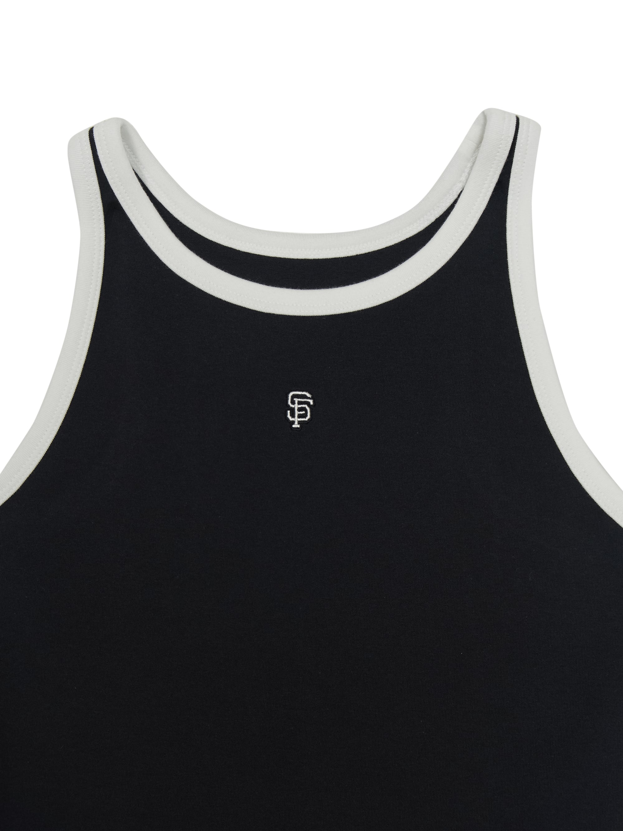 Women's Basic Ringer Ribbed Sleeveless Ops