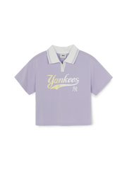 Sportive Athleisure Cursive Skirt T-shirt Set (Girl's)