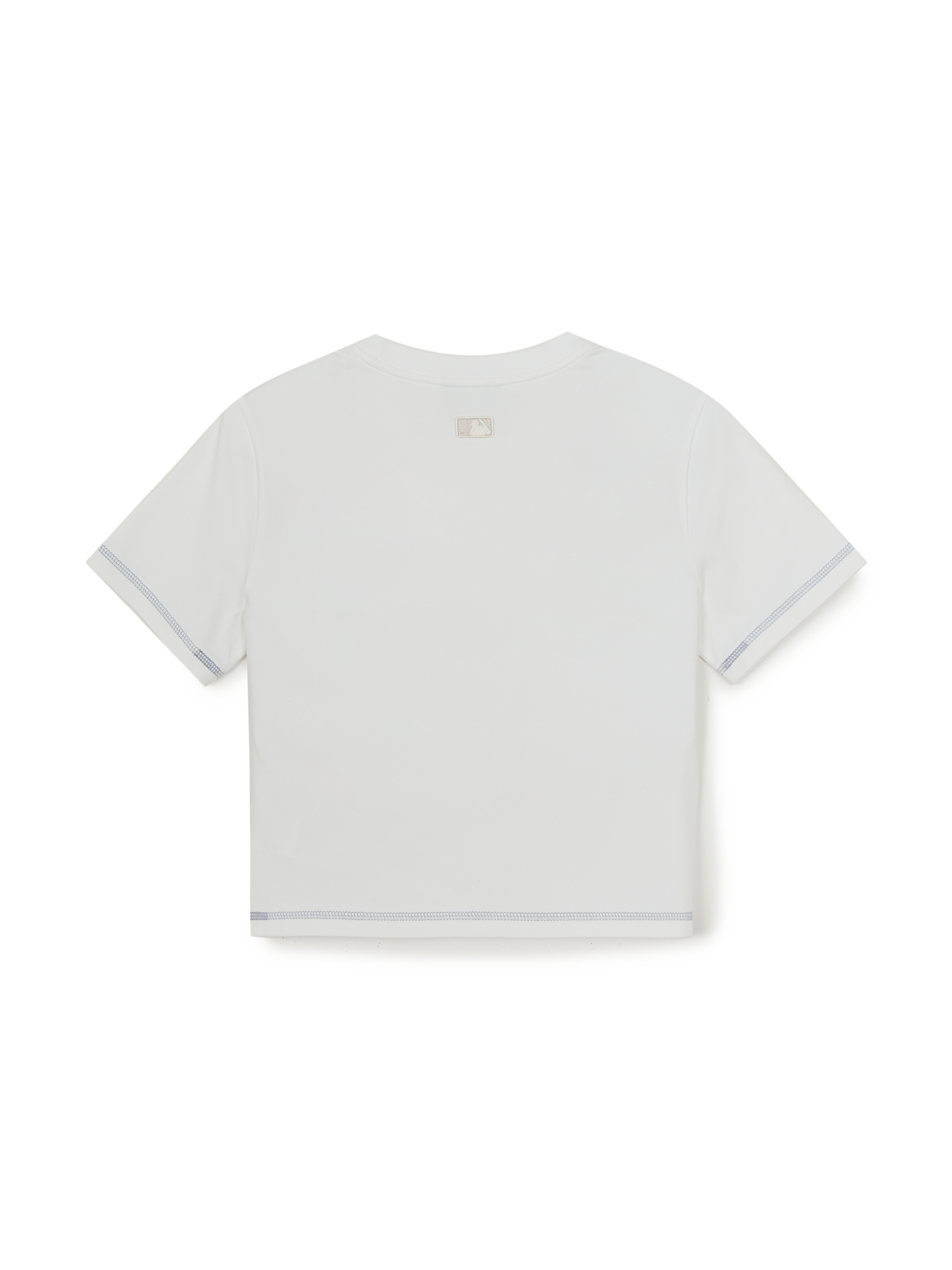 Women's Basic Small Logo Slim Crop Fit T-shirts