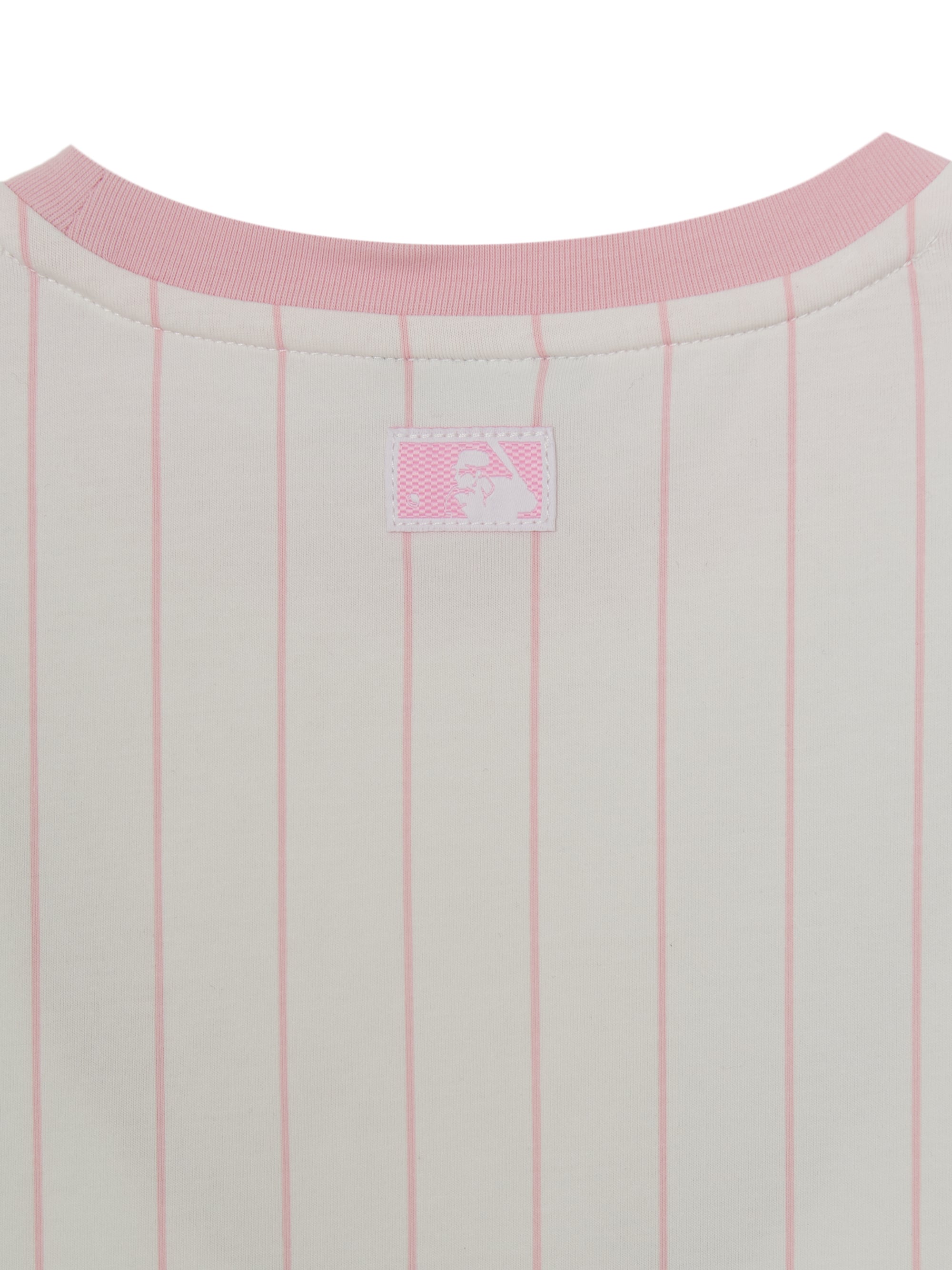 Street Basic Striped Denim T-shirt Set (Girl's)