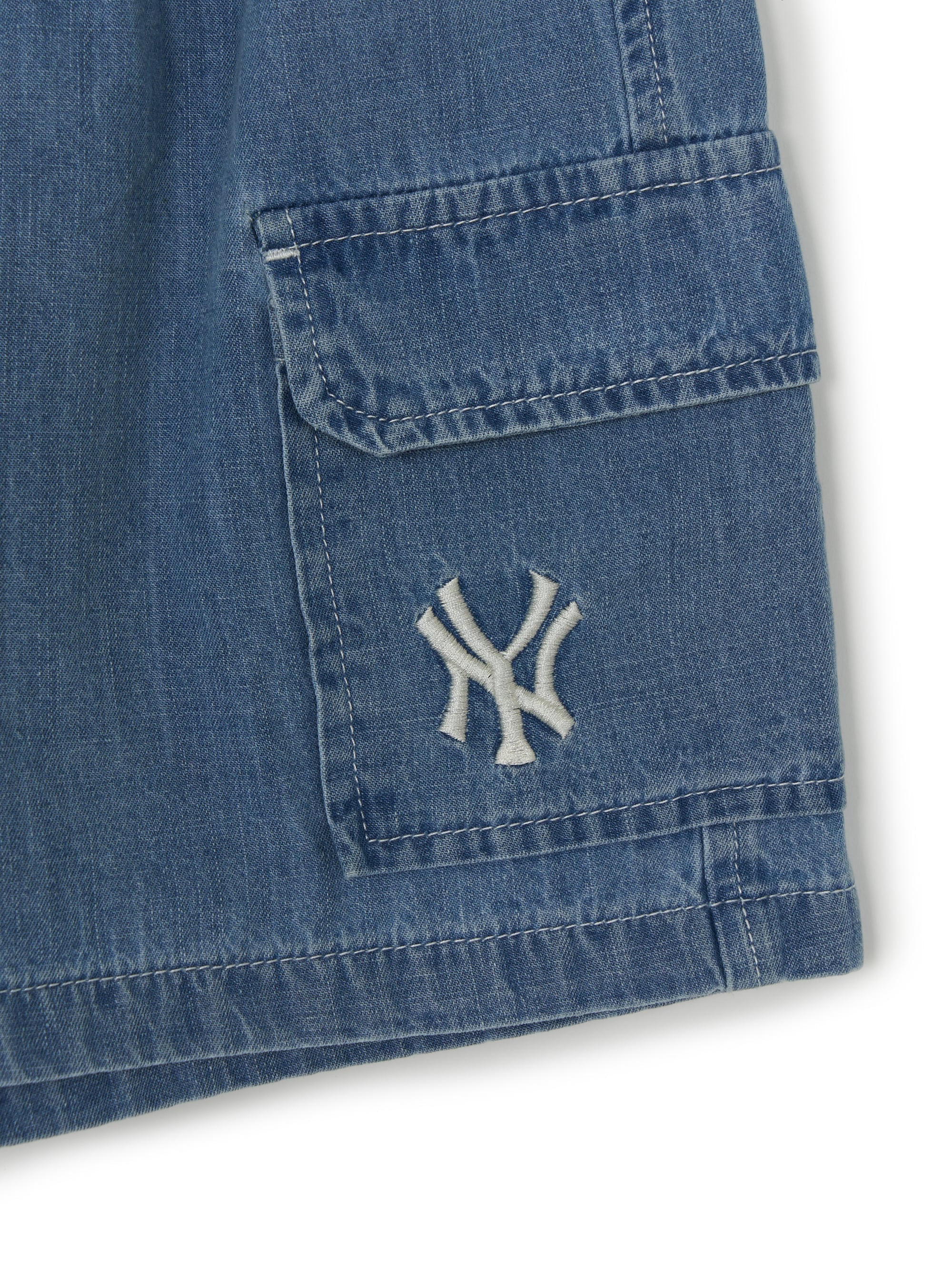 STREET BASIC STRIPED DENIM T-shirt SET(Girl's)