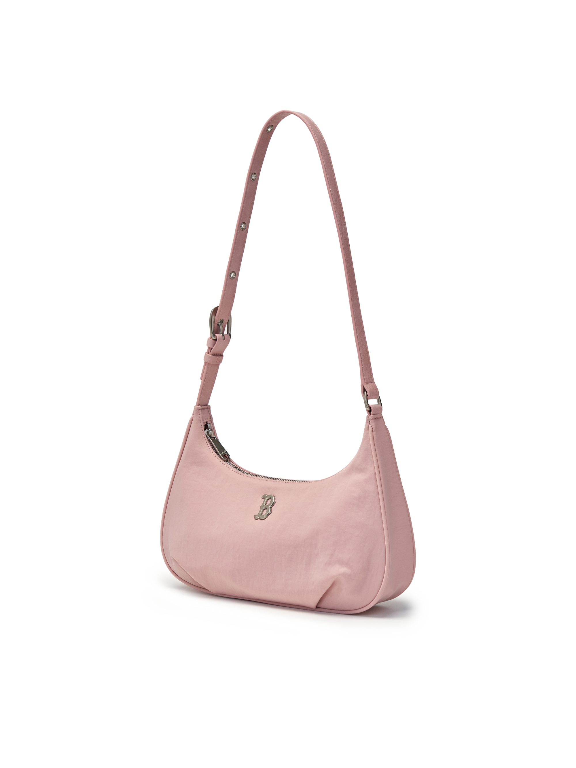 Basic Vintage Nylon Hobo Bag