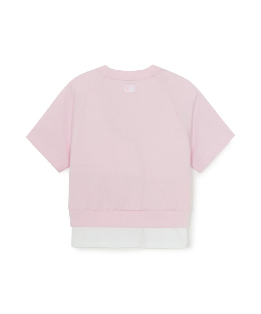 Street Basic Layered T-shirt Set (Girl's)
