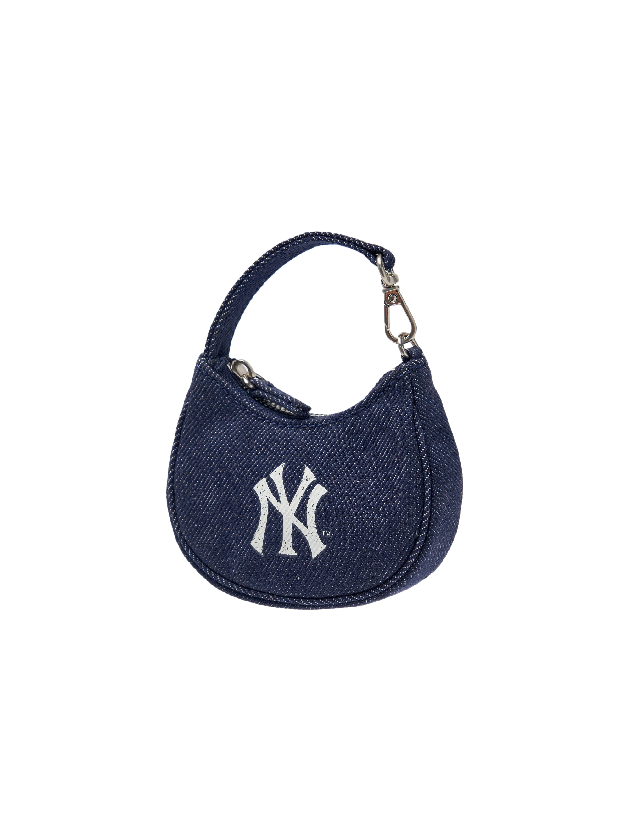 Basic Denim Mini Bag Keyring