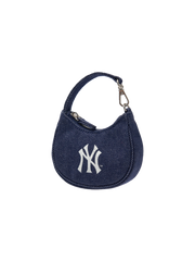 Basic Denim Mini Bag Keyring