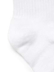 Small Logo Embroidery Socks 3pairs Set