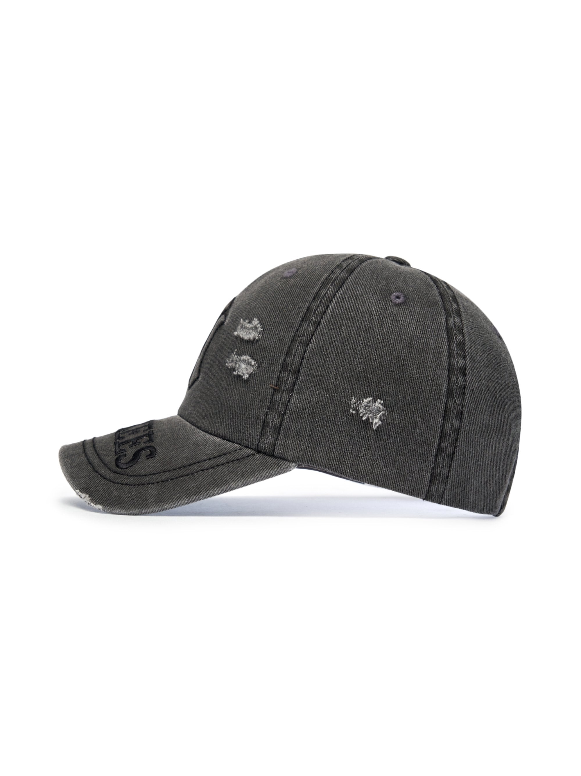 Vintage Embo Damage Unstructured Ballcap