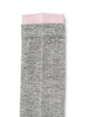 Block Open Toe Knee Socks