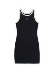 Women's Basic Ringer Ribbed Sleeveless Ops