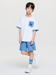 Outdoor Basic Pocket Layered T-shirt Set