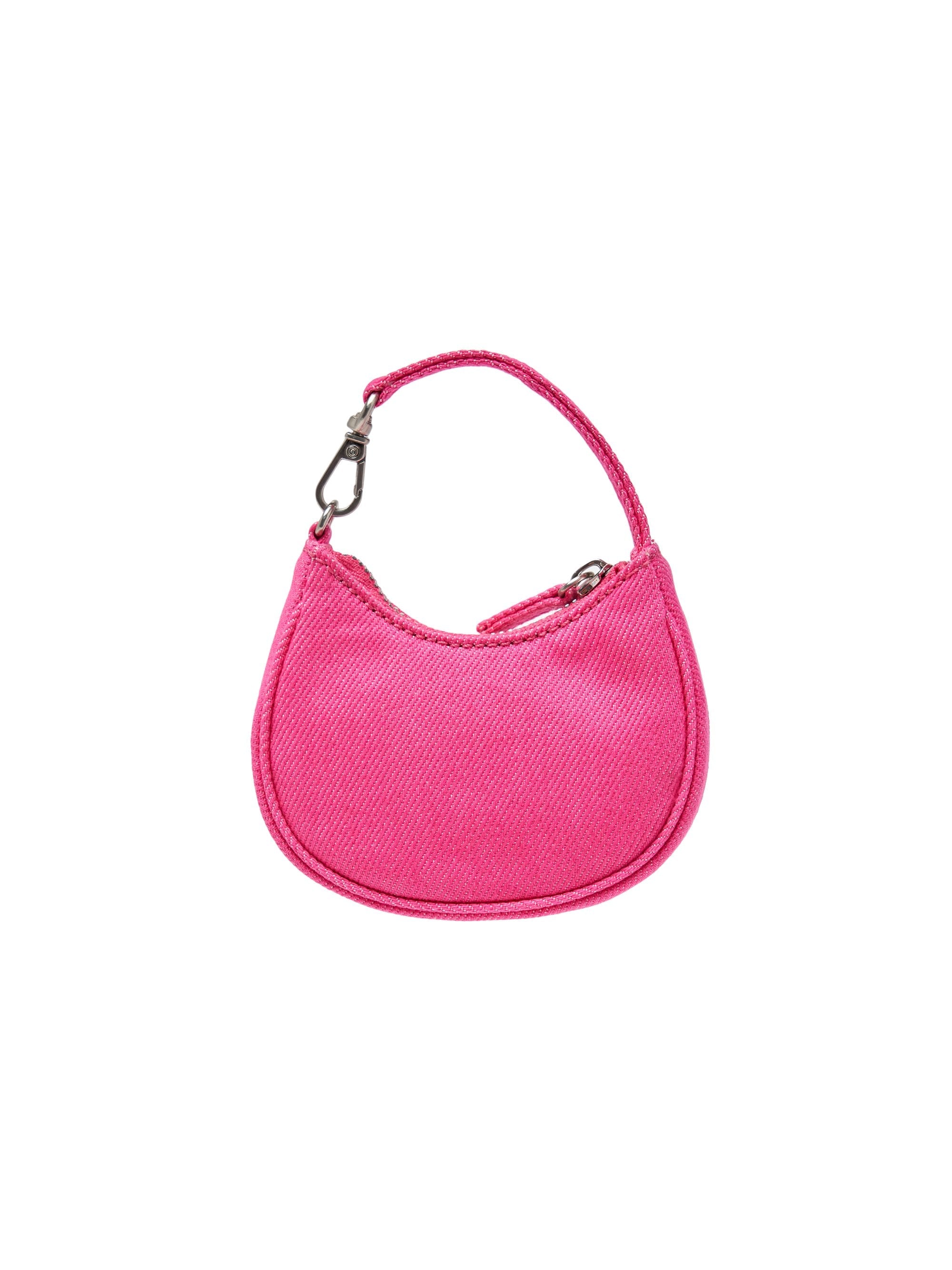Basic Denim Mini Bag Keyring